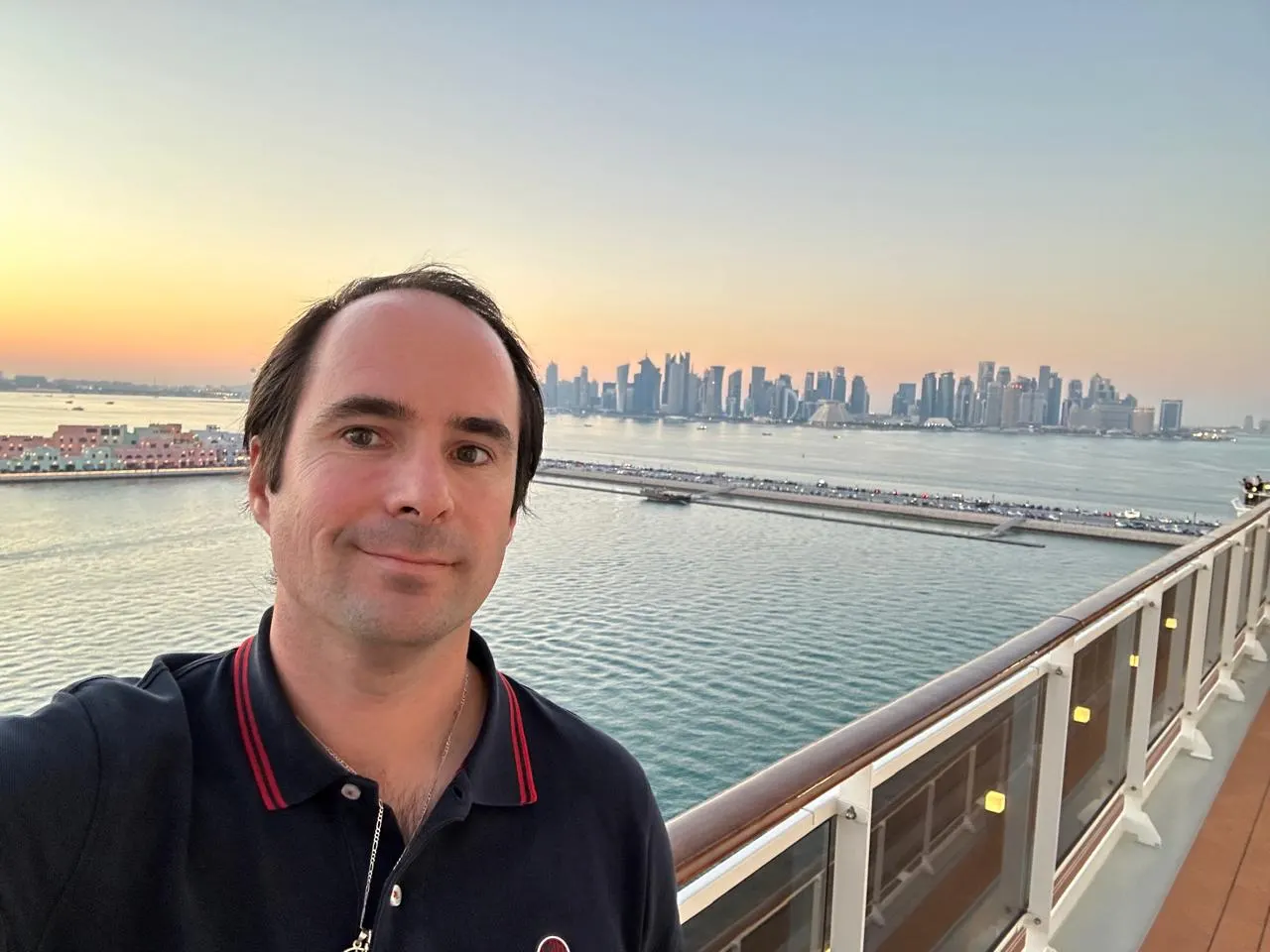Antonio Tembleque en En crucero, frente a Doha