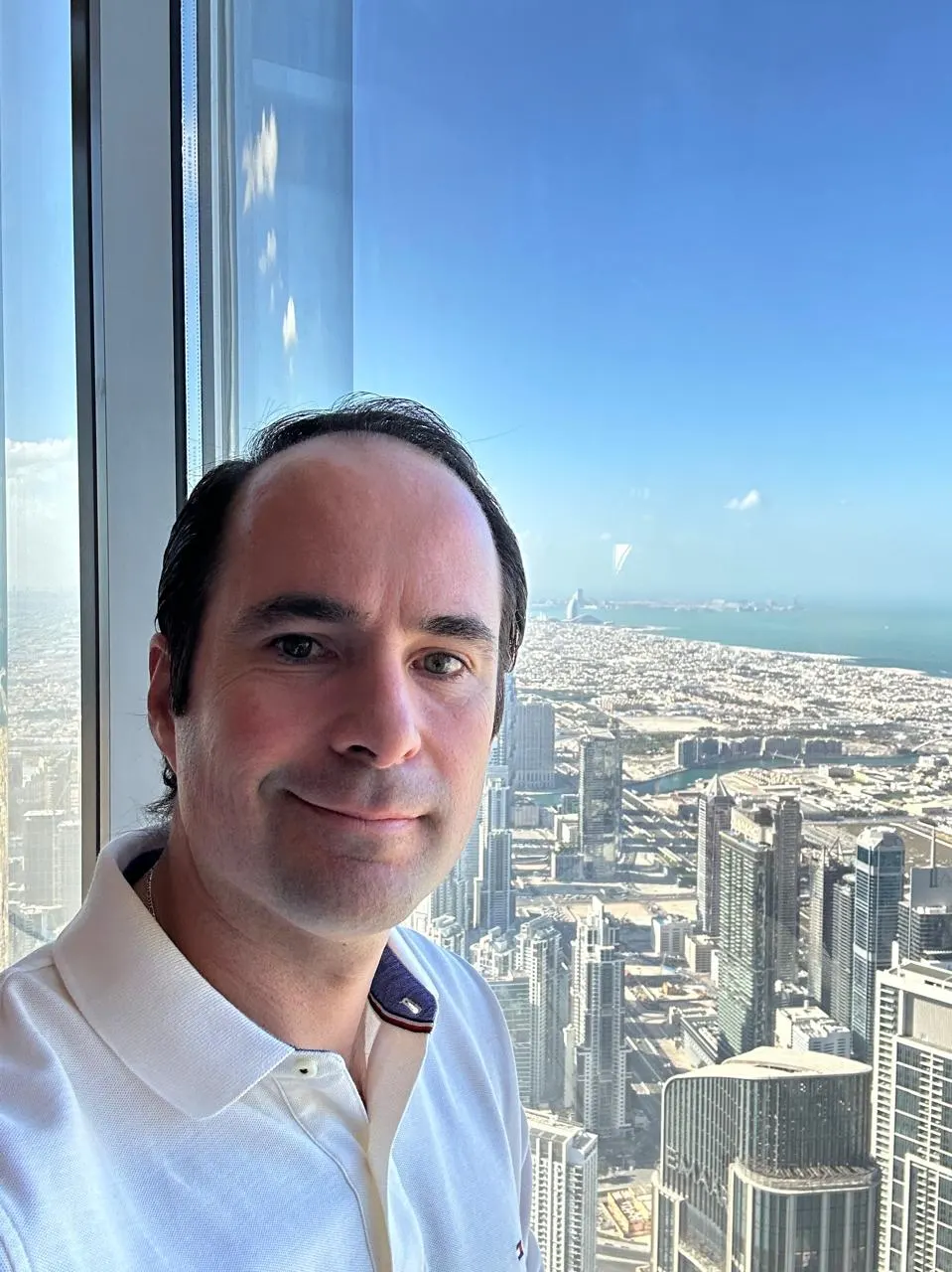 Antonio Tembleque en Burj Khalifa, Dubái