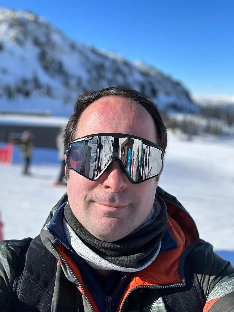 Antonio Tembleque en Esquí en Whistler, Canadá
