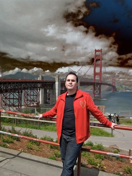 Antonio Tembleque en Golden Gate, San Francisco