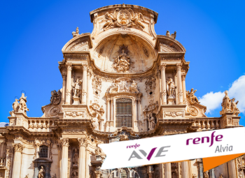 Rincones de la Costa Blanca y Murcia en tren