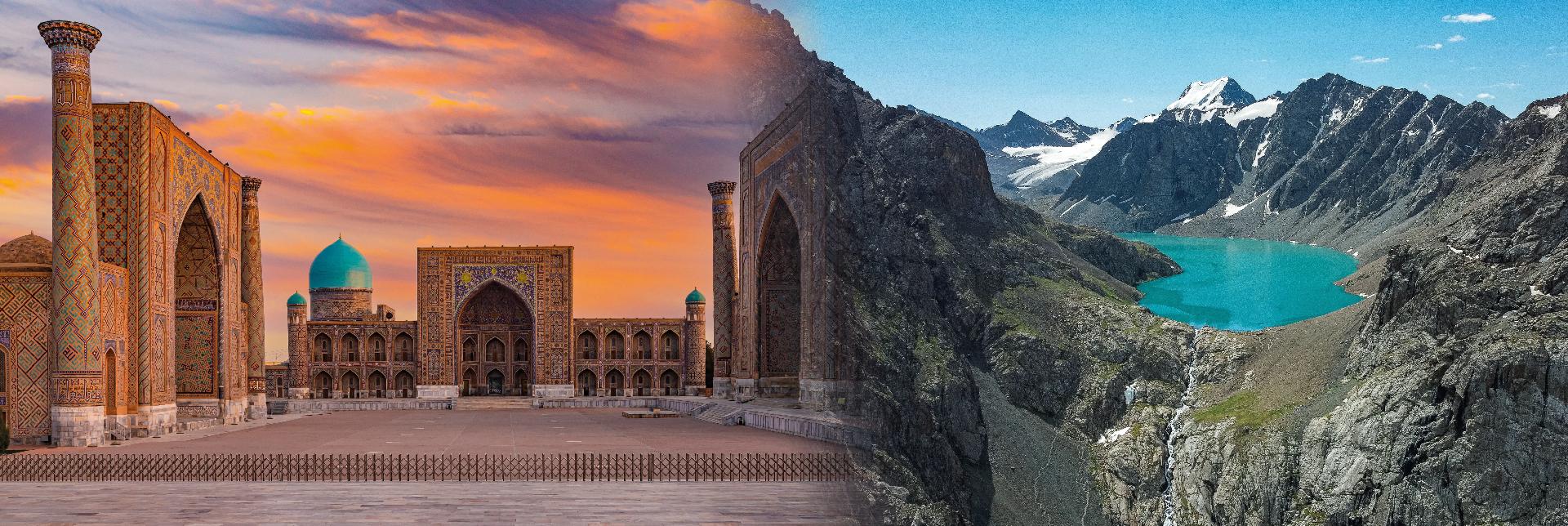 Contrastes de Uzbekistán y Kirguistán