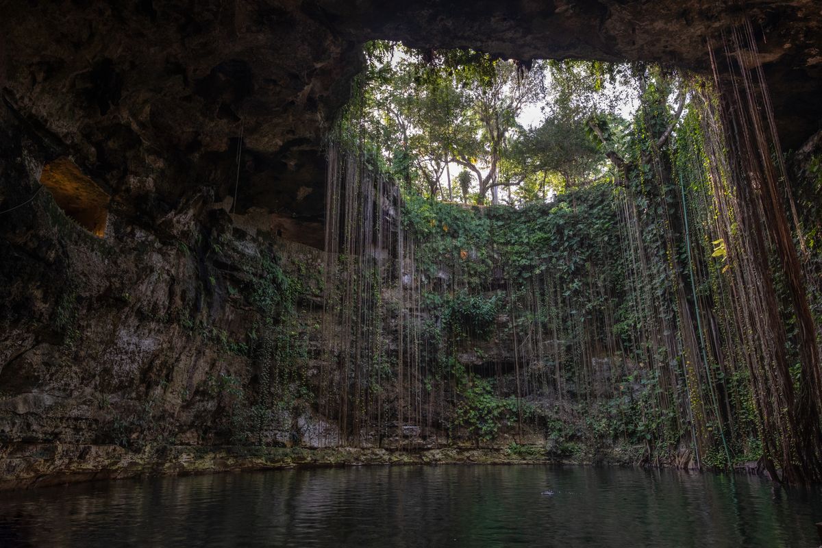Bañarte en un cenote